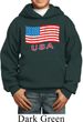 Distressed USA Flag Kids Hoodie