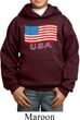 Distressed USA Flag Kids Hoodie