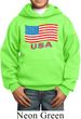 Distressed USA Flag Kids Hoodie