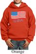 Distressed USA Flag Kids Hoodie