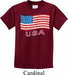 Distressed USA Flag Kids Shirt