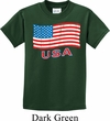 Distressed USA Flag Kids Shirt