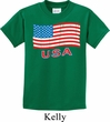 Distressed USA Flag Kids Shirt