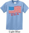 Distressed USA Flag Kids Shirt
