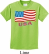 Distressed USA Flag Kids Shirt