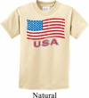 Distressed USA Flag Kids Shirt