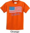 Distressed USA Flag Kids Shirt
