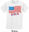 Distressed USA Flag Kids Shirt