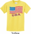 Distressed USA Flag Kids Shirt