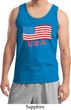 Distressed USA Flag Mens Tank Top