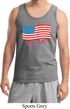 Distressed USA Flag Mens Tank Top