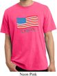 Distressed USA Flag Pigment Dyed Shirt