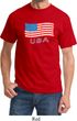 Distressed USA Flag Shirt