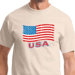 Distressed USA Flag Shirts