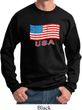 Distressed USA Flag Sweatshirt