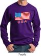 Distressed USA Flag Sweatshirt