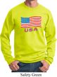 Distressed USA Flag Sweatshirt
