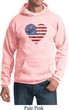 Distressed USA Heart Hoodie