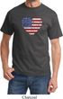 Distressed USA Heart Shirt