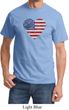 Distressed USA Heart Shirt