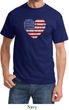 Distressed USA Heart Shirt