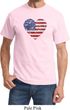 Distressed USA Heart Shirt