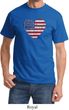 Distressed USA Heart Shirt