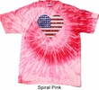 Distressed USA Heart Tie Dye Shirt