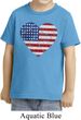 Distressed USA Heart Toddler Shirt
