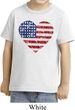 Distressed USA Heart Toddler Shirt