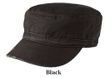 District Military Hat Cap Distressed Twill