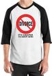 Divorce Raglan T-shirts Funny Cheaper To Keep Her Black Print Shirts