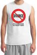 Divorce T-shirt Funny Cheaper To Keep Her Black Print Muscle Shirt