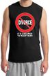 Divorce T-shirt Funny Cheaper To Keep Her White Print Muscle Shirt