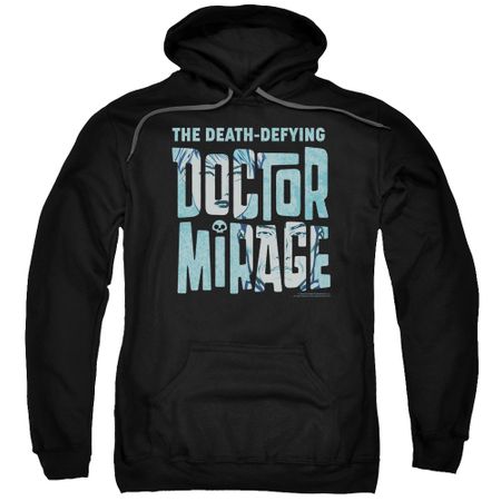 Doctor Mirage Hoodie Character Logo Black Sweatshirt Hoody