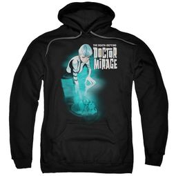 Doctor Mirage Hoodie Crossing Over Black Sweatshirt Hoody