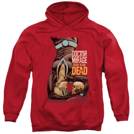 Doctor Mirage Hoodie Talks To The Dead Red Sweatshirt Hoody
