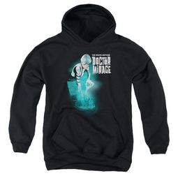 Doctor Mirage Kids Hoodie Crossing Over Black Youth Hoody