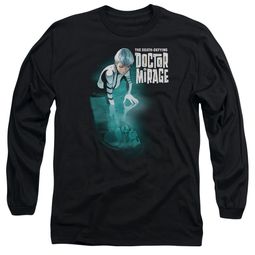 Doctor Mirage Long Sleeve Shirt Crossing Over Black Tee T-Shirt