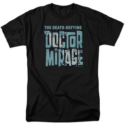 Doctor Mirage Shirt Character Logo Black T-Shirt
