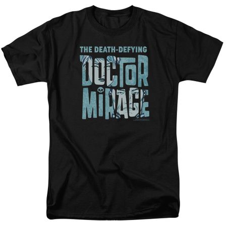 Doctor Mirage Shirt Character Logo Black T-Shirt