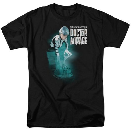 Doctor Mirage Shirt Crossing Over Black T-Shirt
