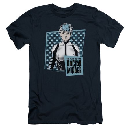 Doctor Mirage Slim Fit Shirt Good Doctor Navy T-Shirt