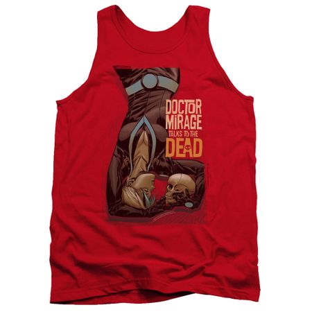 Doctor Mirage Tank Top Talks To The Dead Red Tanktop