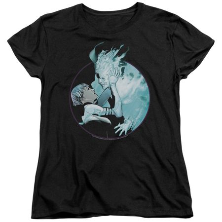 Doctor Mirage Womens Shirt Circle Mirage Black T-Shirt