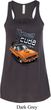 Dodge 1970 Plymouth Hemi Cuda Ladies Flowy Racerback Tanktop