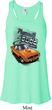 Dodge 1970 Plymouth Hemi Cuda Ladies Flowy Racerback Tanktop