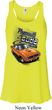 Dodge 1970 Plymouth Hemi Cuda Ladies Flowy Racerback Tanktop