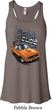 Dodge 1970 Plymouth Hemi Cuda Ladies Flowy Racerback Tanktop