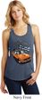 Dodge 1970 Plymouth Hemi Cuda Ladies Racerback Tank Top